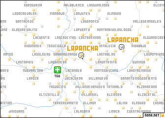 map of La Pancha