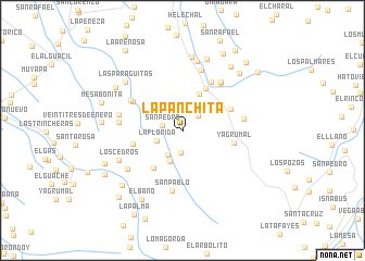 map of La Panchita