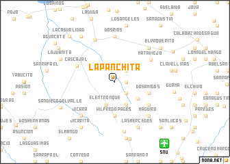 map of La Panchita