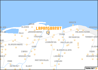 map of Lapang-barat