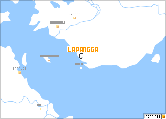 map of Lapangga