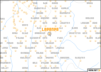 map of Lapanpa