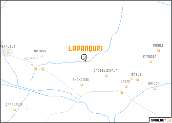 map of Lap\