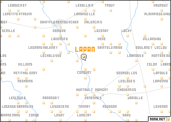 map of Lapan