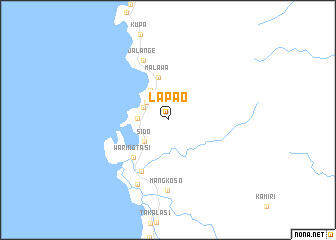 map of Lapao
