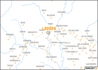 map of Lapapa