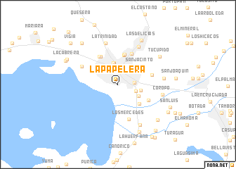 map of La Papelera