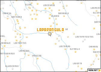 map of La Parangula