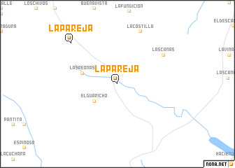 map of La Pareja