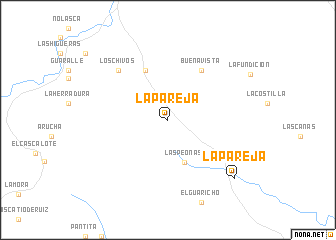 map of La Pareja