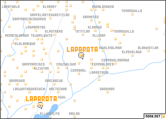 map of La Parota