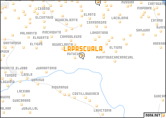 map of La Pascuala