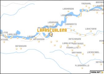 map of La Pascualera