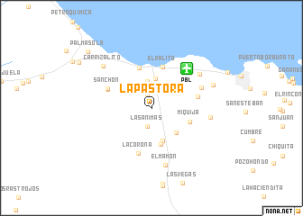 map of La Pastora