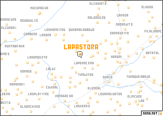 map of La Pastora