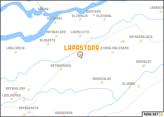 map of La Pastora