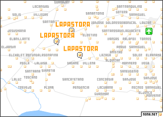 map of La Pastora