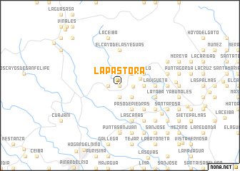 map of La Pastora