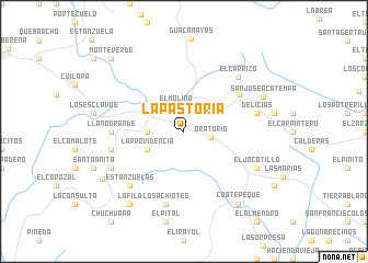 map of La Pastoría