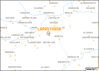 map of La Pastrana