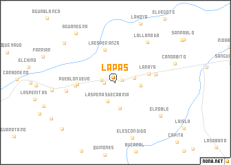 map of Lapas