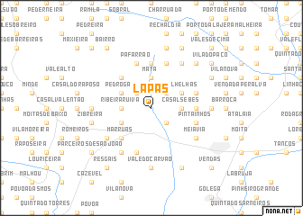 map of Lapas