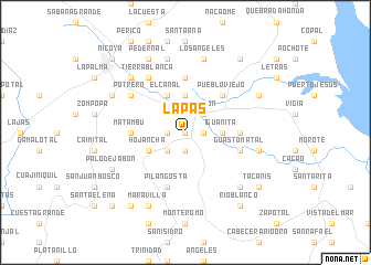 map of Lapas