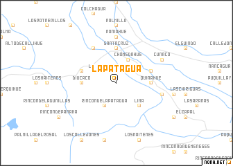 map of La Patagua