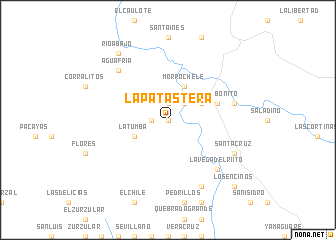map of La Patastera
