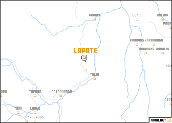 map of Lapate