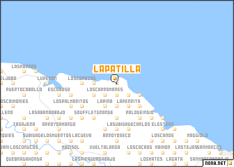 map of La Patilla