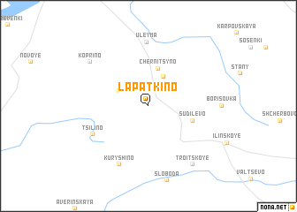 map of Lapatkino