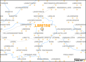 map of La Patrie