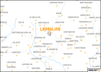 map of La Paulina
