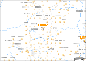 map of La Paz