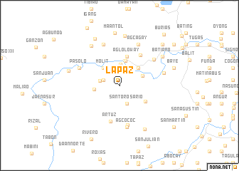 map of La Paz