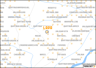 map of Lapa