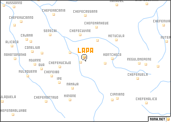 map of Lapa