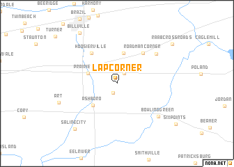 map of Lap Corner