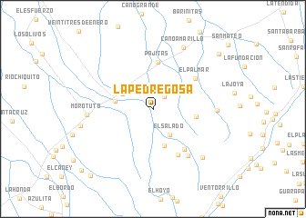 map of La Pedregosa