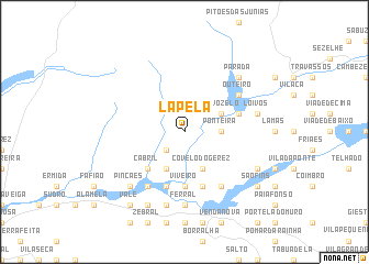 map of Lapela