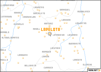 map of La Pelota