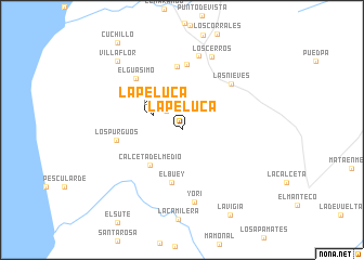 map of La Peluca