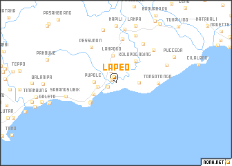 map of Lapeo