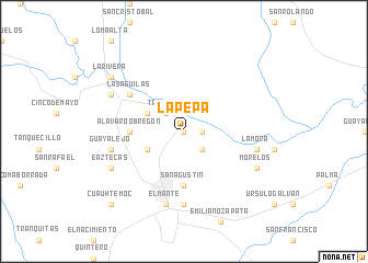 map of La Pepa