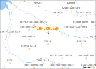 map of La Peraleja