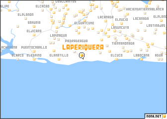 map of La Periquera