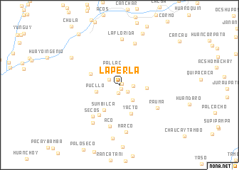 map of La Perla