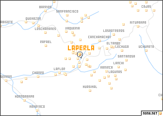 map of La Perla