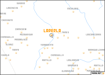 map of La Perla